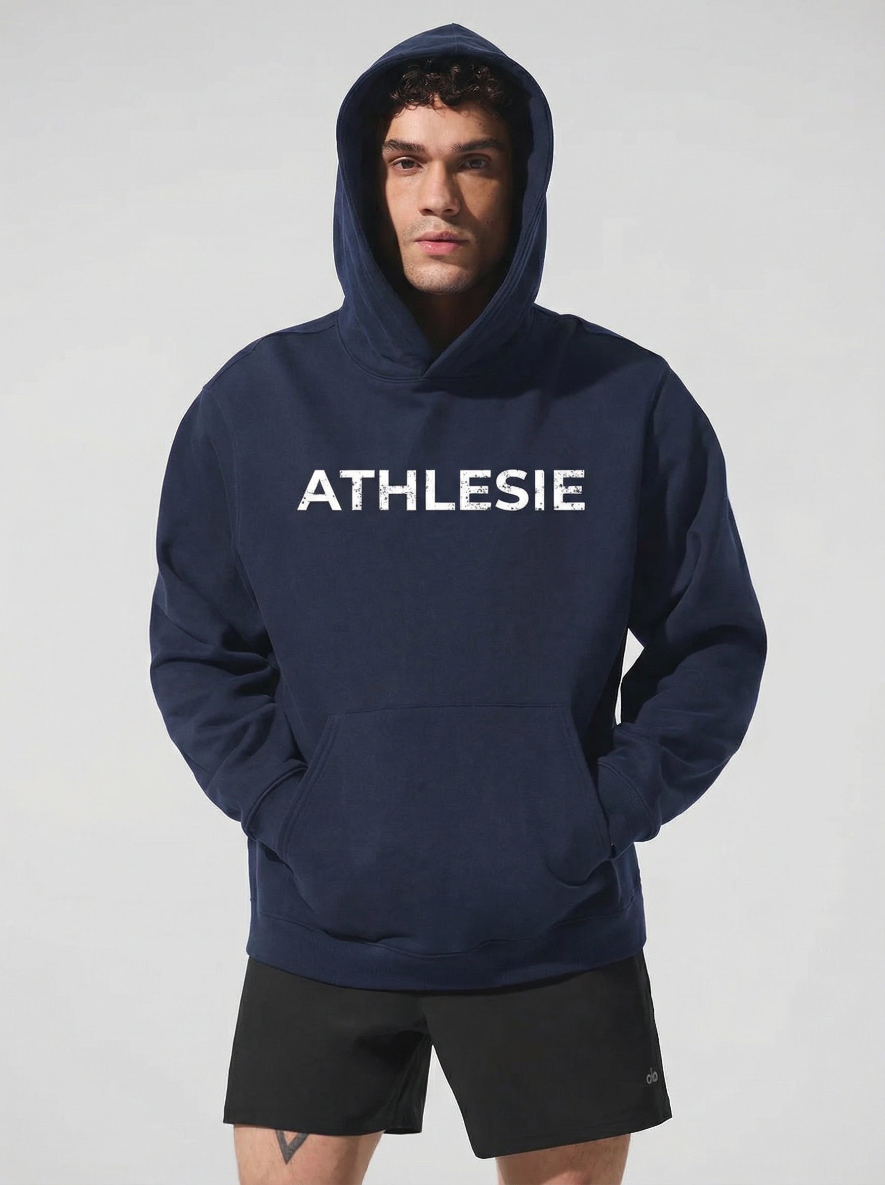 Essential Hoodie Navy