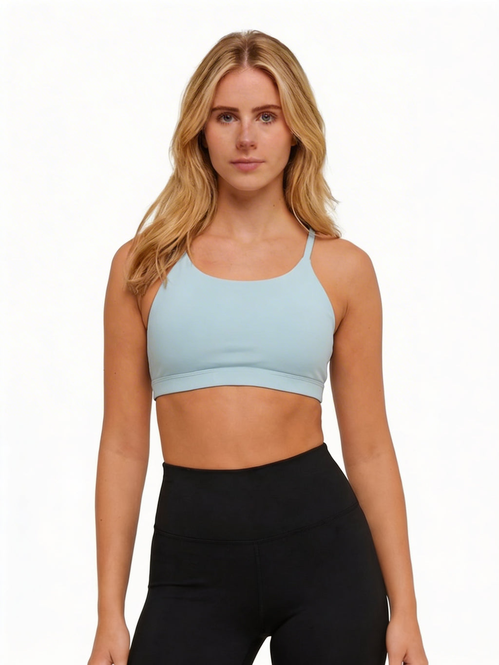Spaghetti Strap Yoga Sports Bra