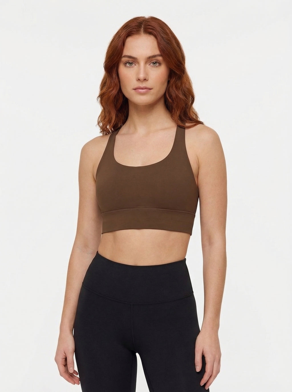 Strappy Criss-Cross Sports Bra