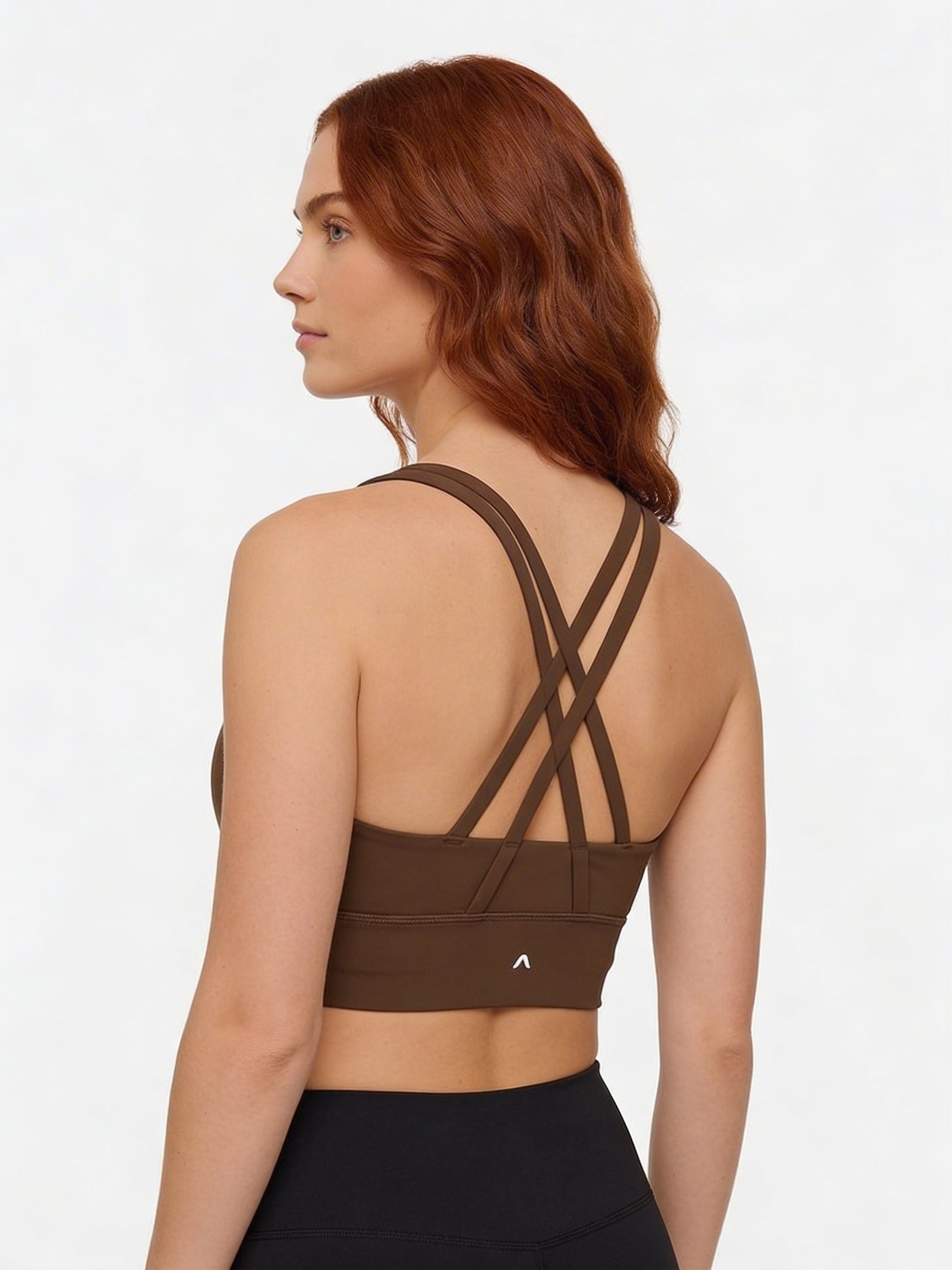 Strappy Criss-Cross Sports Bra