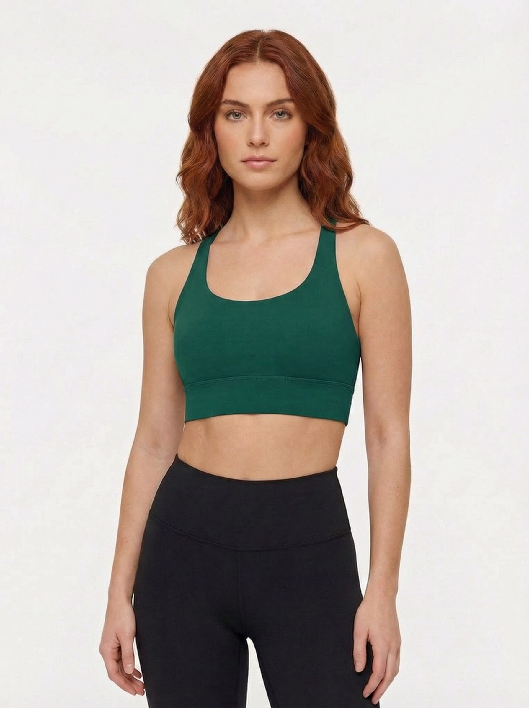 Strappy Criss-Cross Sports Bra