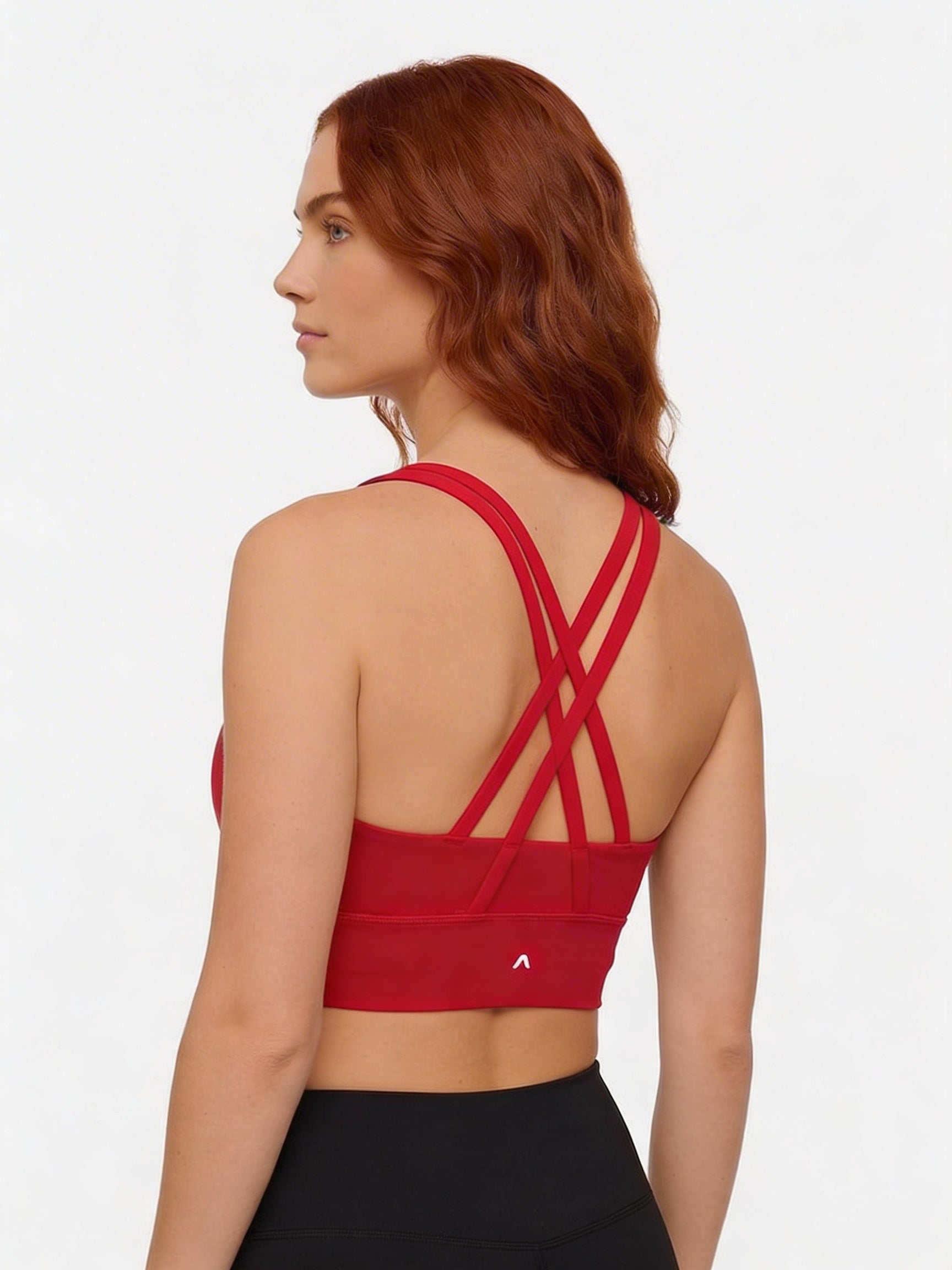Strappy Criss-Cross Sports Bra