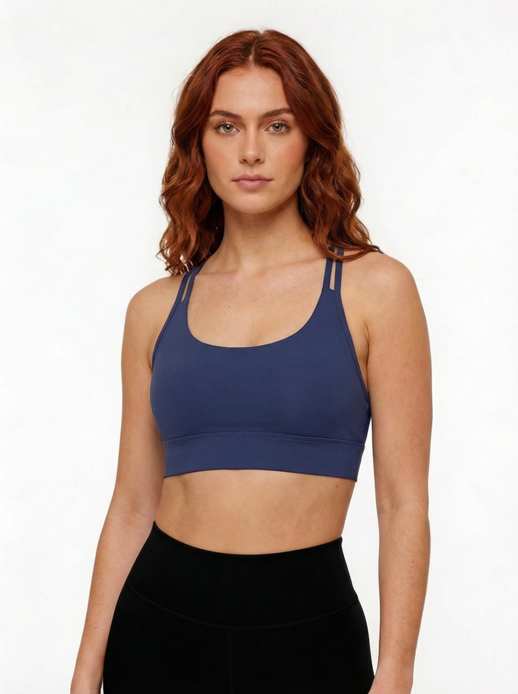 Strappy Criss-Cross Sports Bra