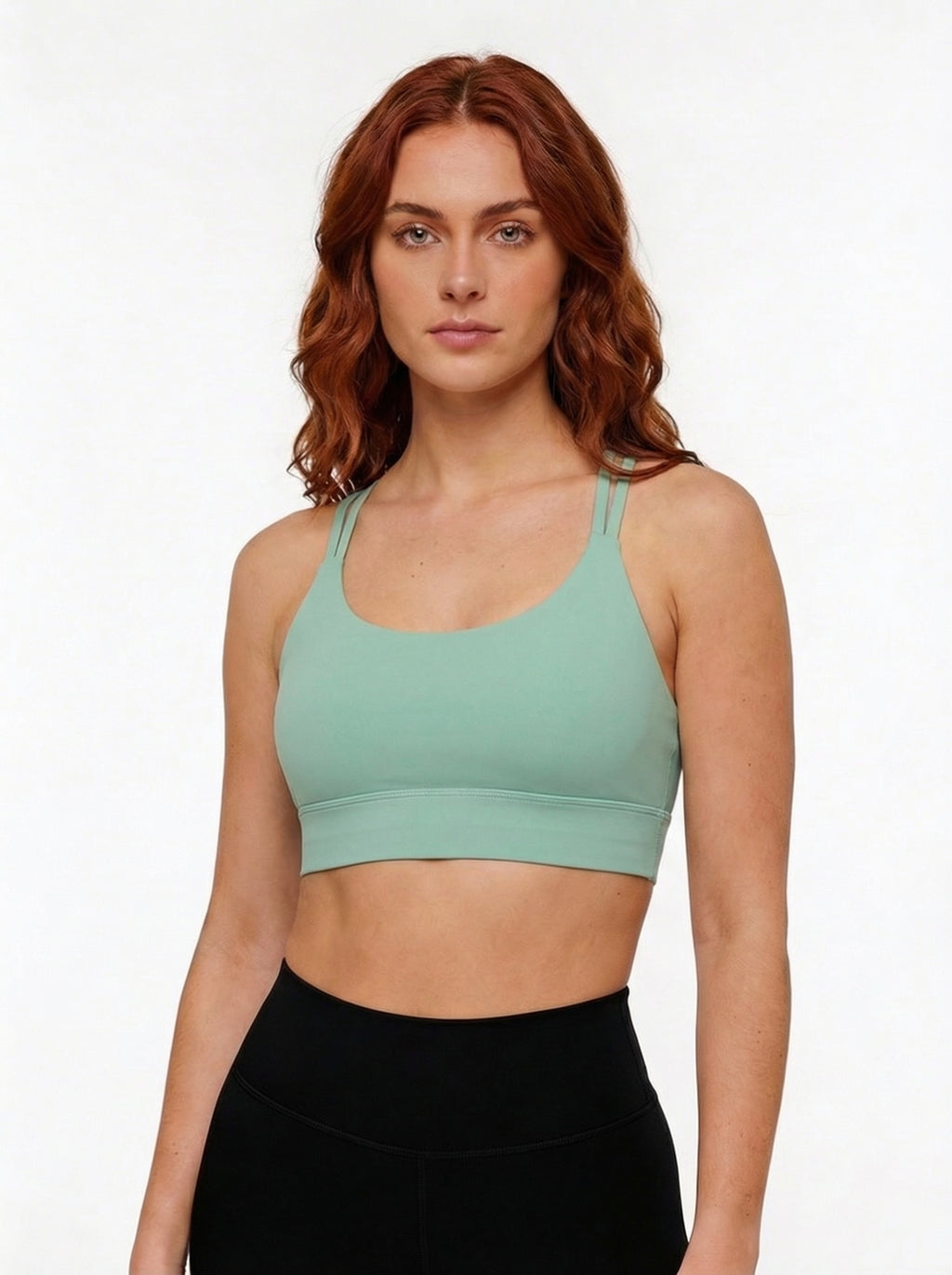 Strappy Criss-Cross Sports Bra