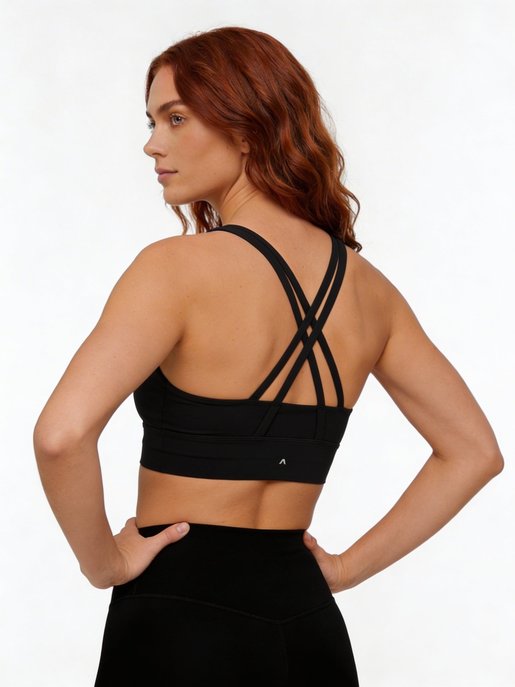 Strappy Criss-Cross Sports Bra