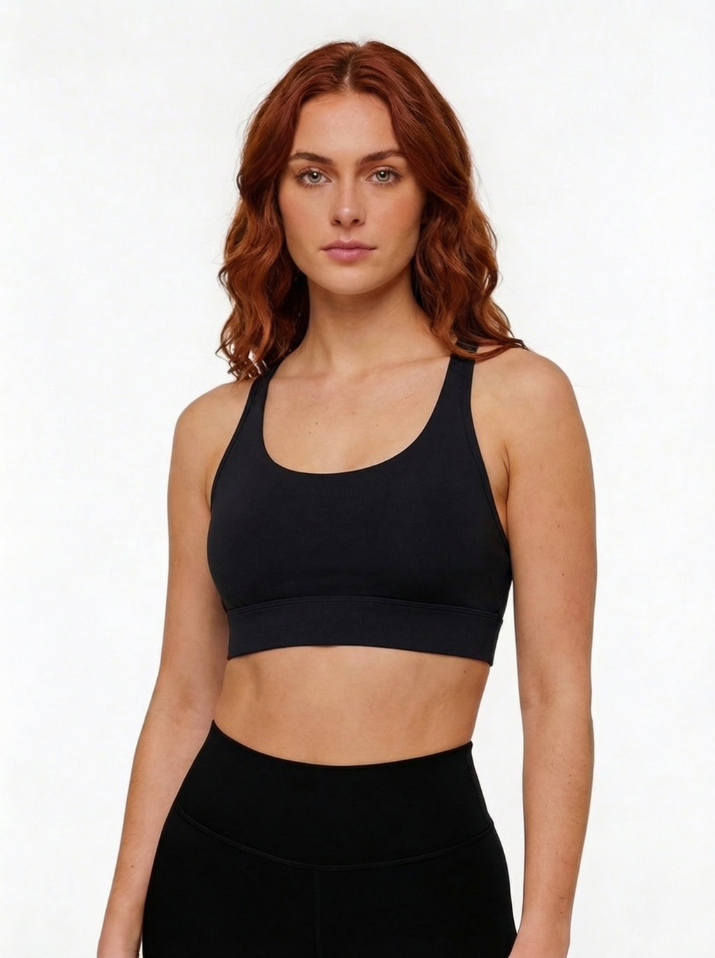 Strappy Criss-Cross Sports Bra