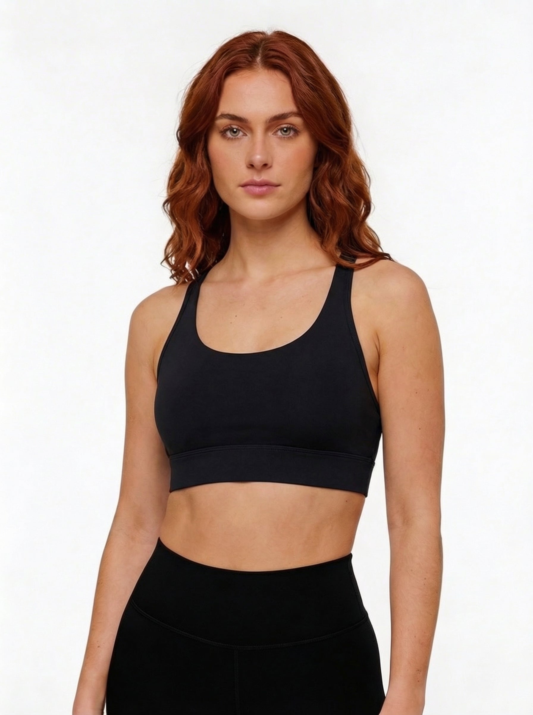 Strappy Criss-Cross Sports Bra