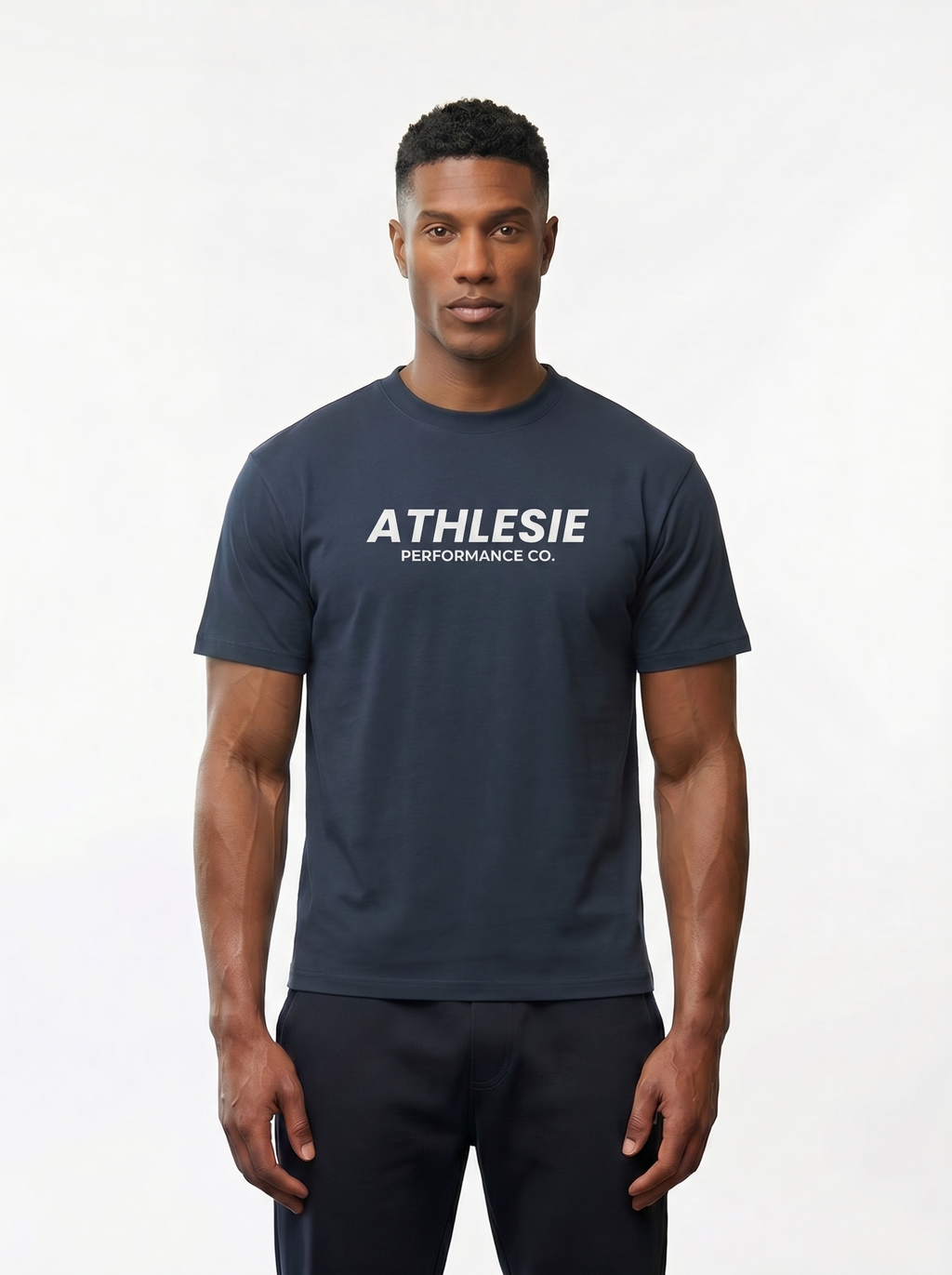 Relaxed Performance Tee Navy