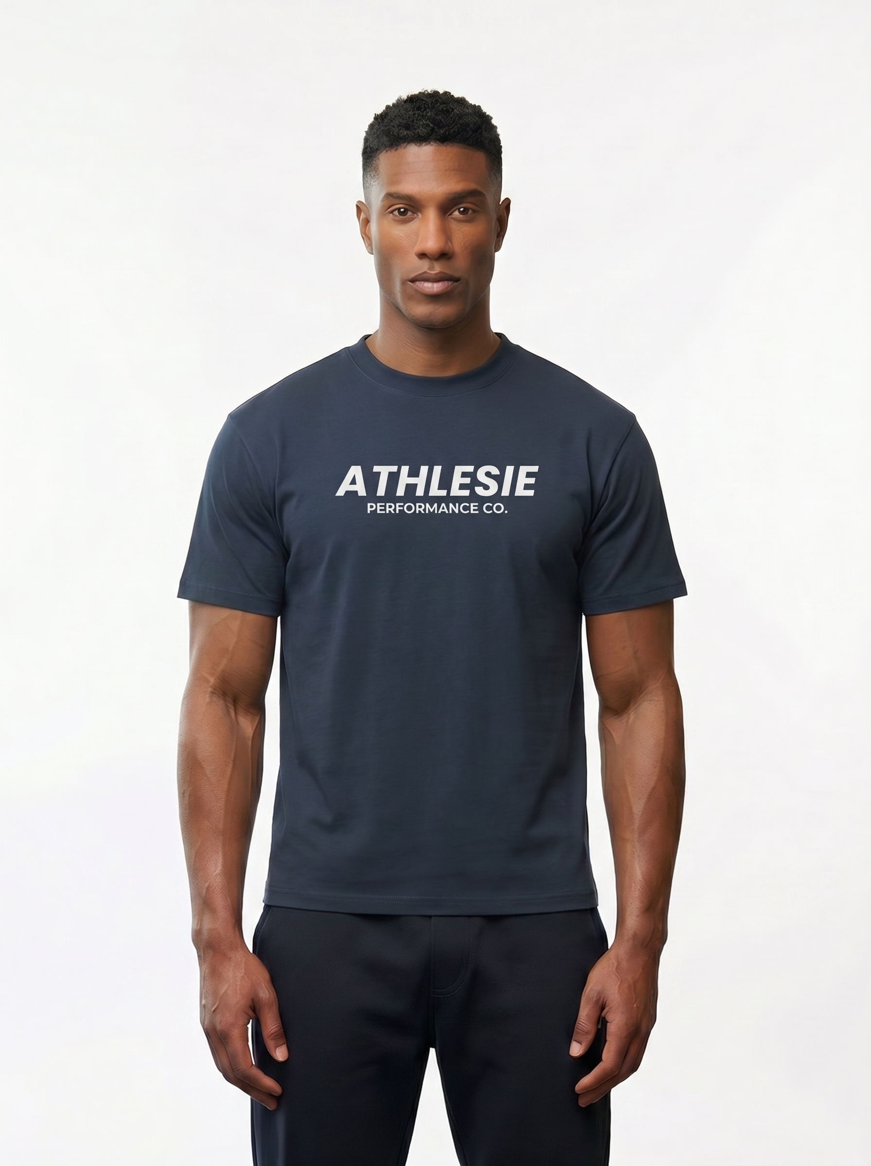 Relaxed Performance Tee Navy