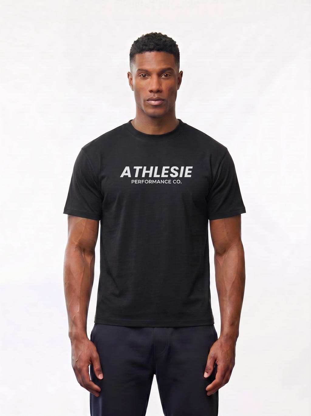 Relaxed Performance Tee Black