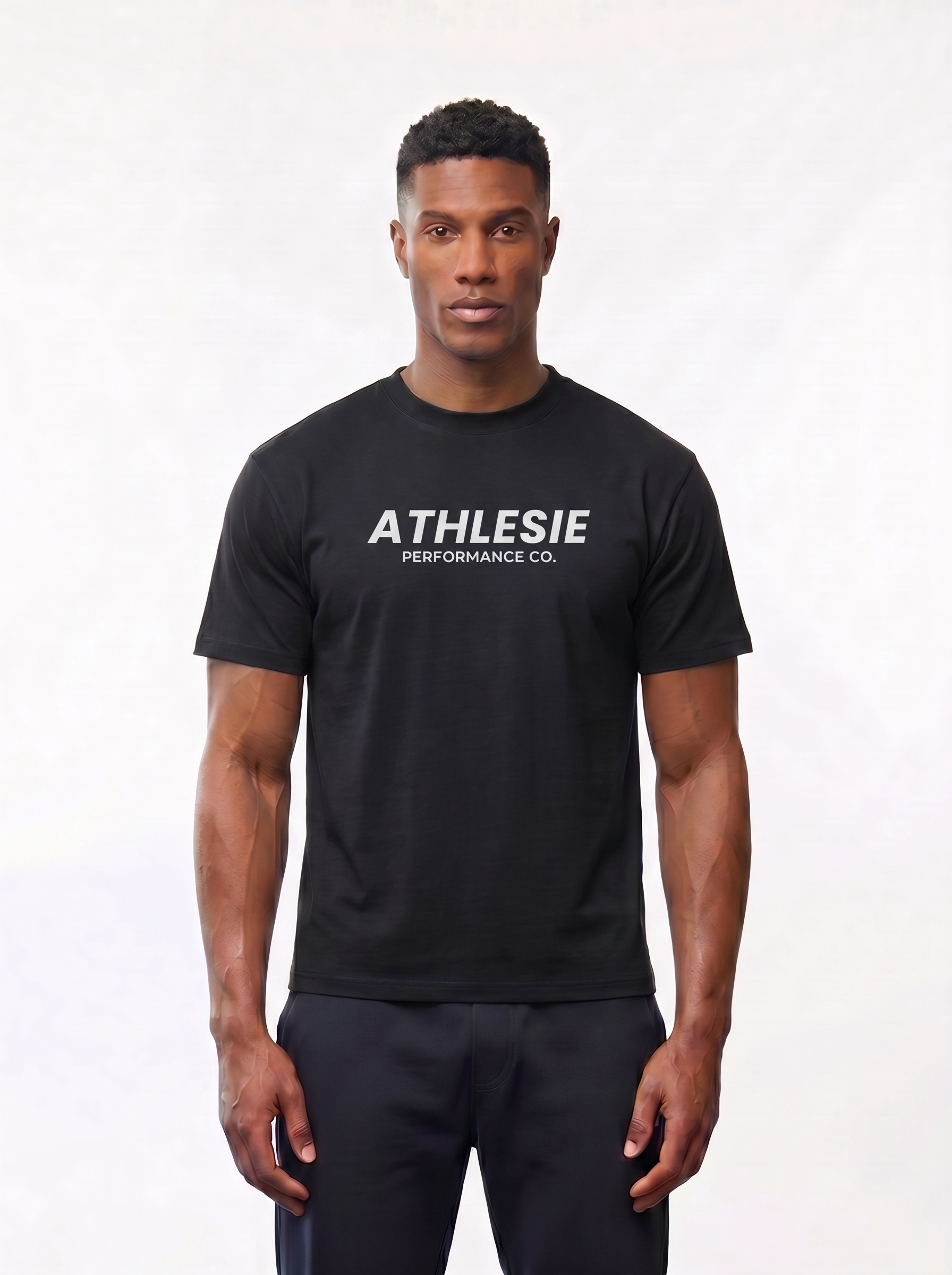 Relaxed Performance Tee Black