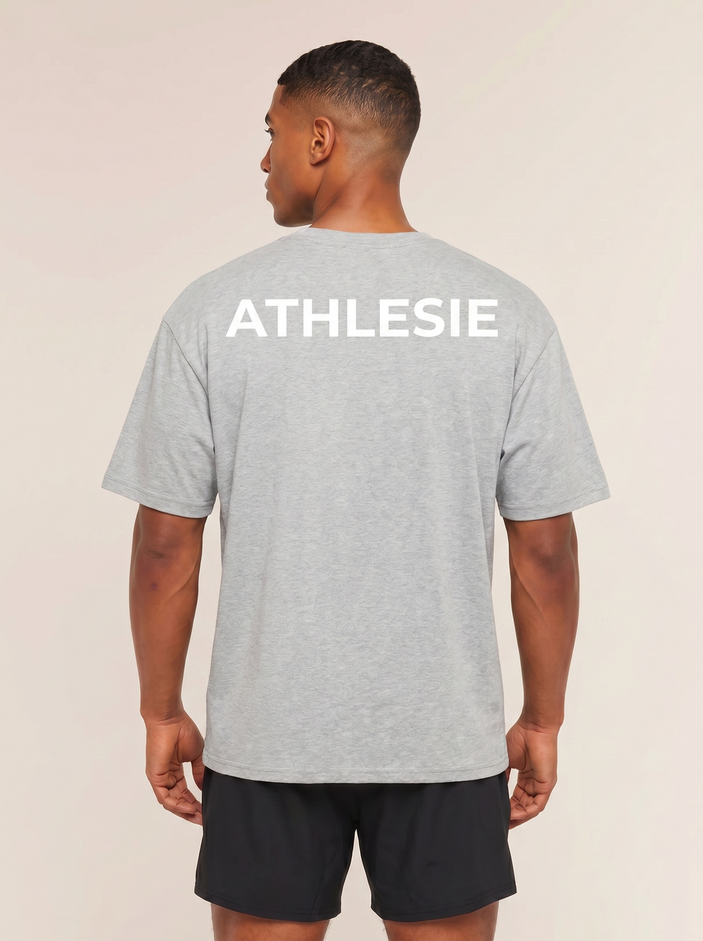 Meta Tee Flower Grey