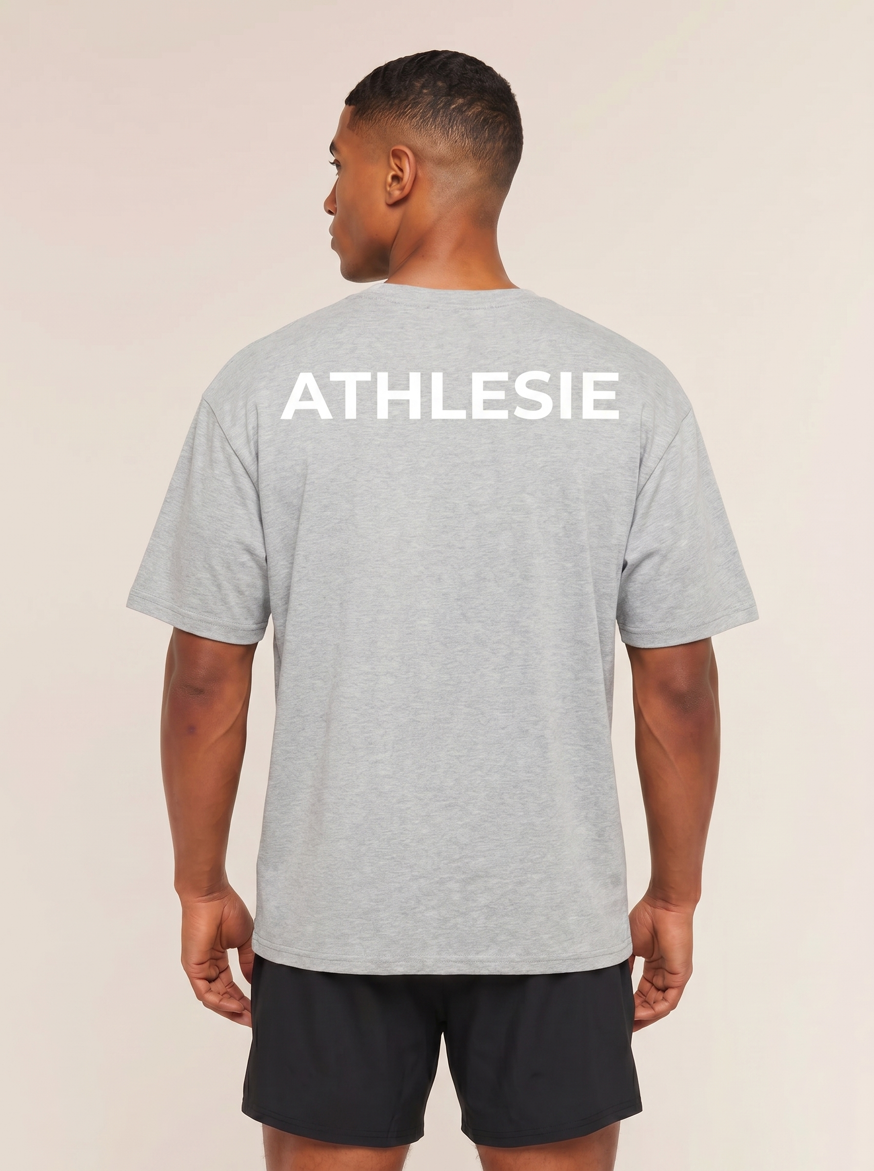 Meta Tee Flower Grey