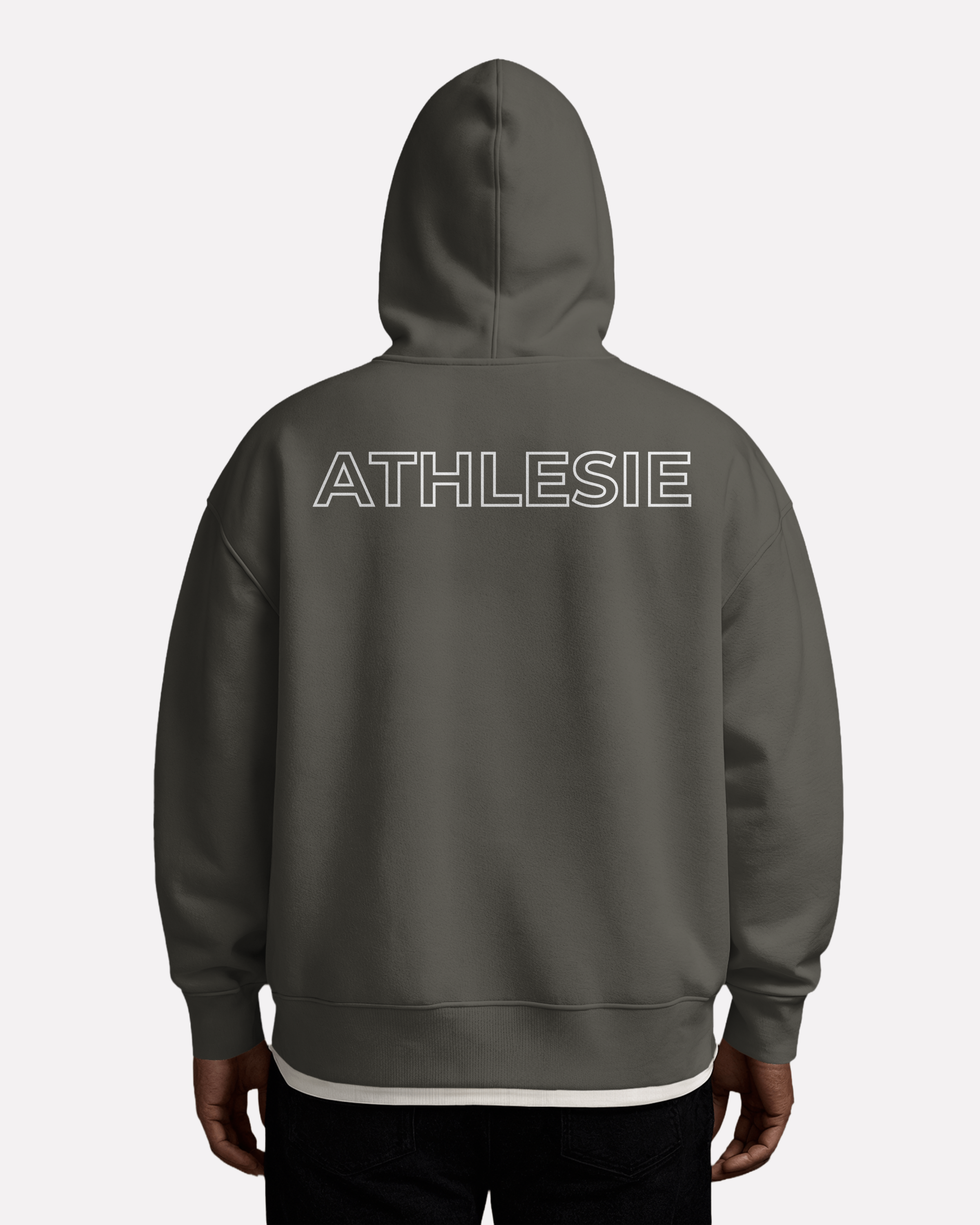 Power Hoodie grey