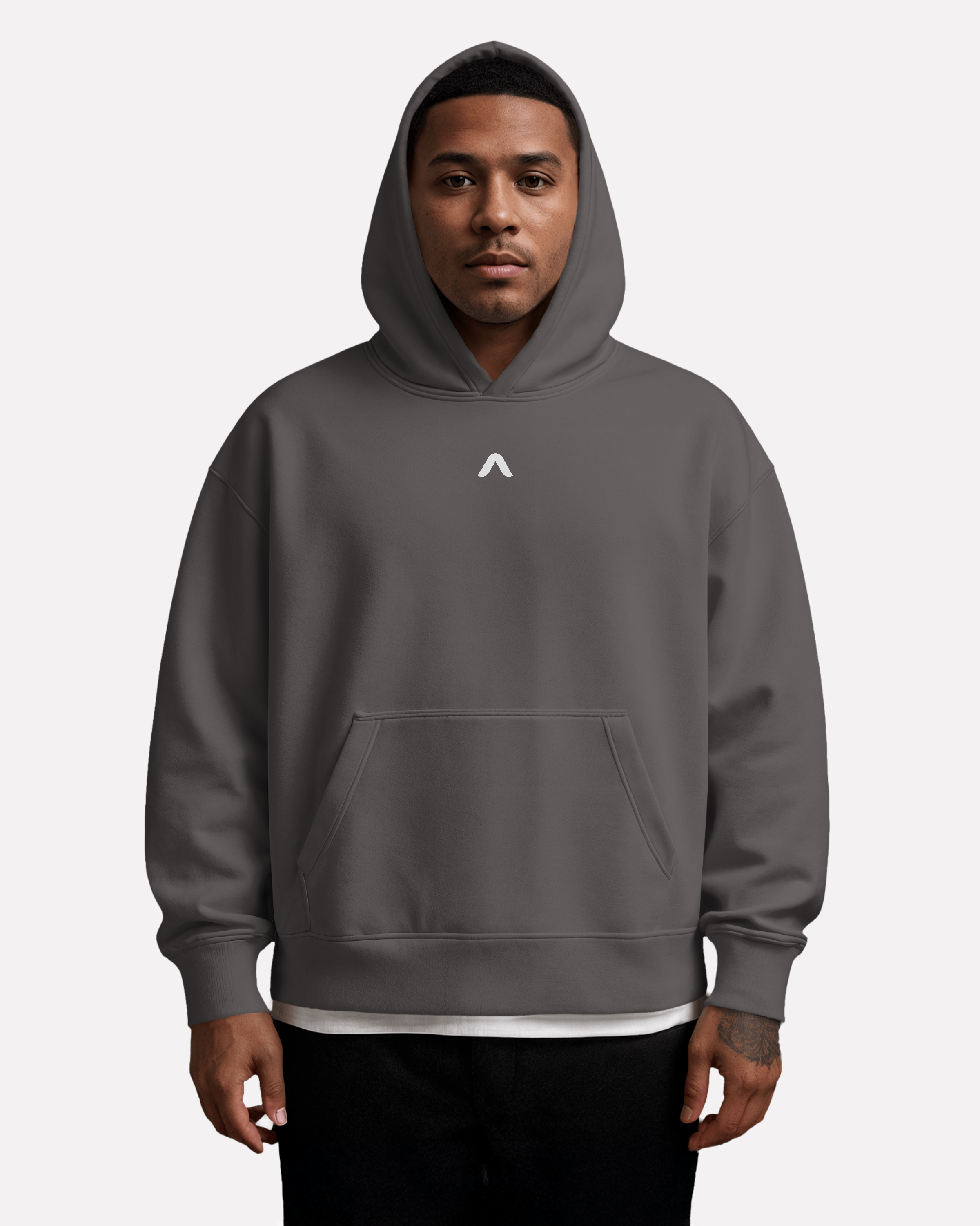 Power Hoodie grey