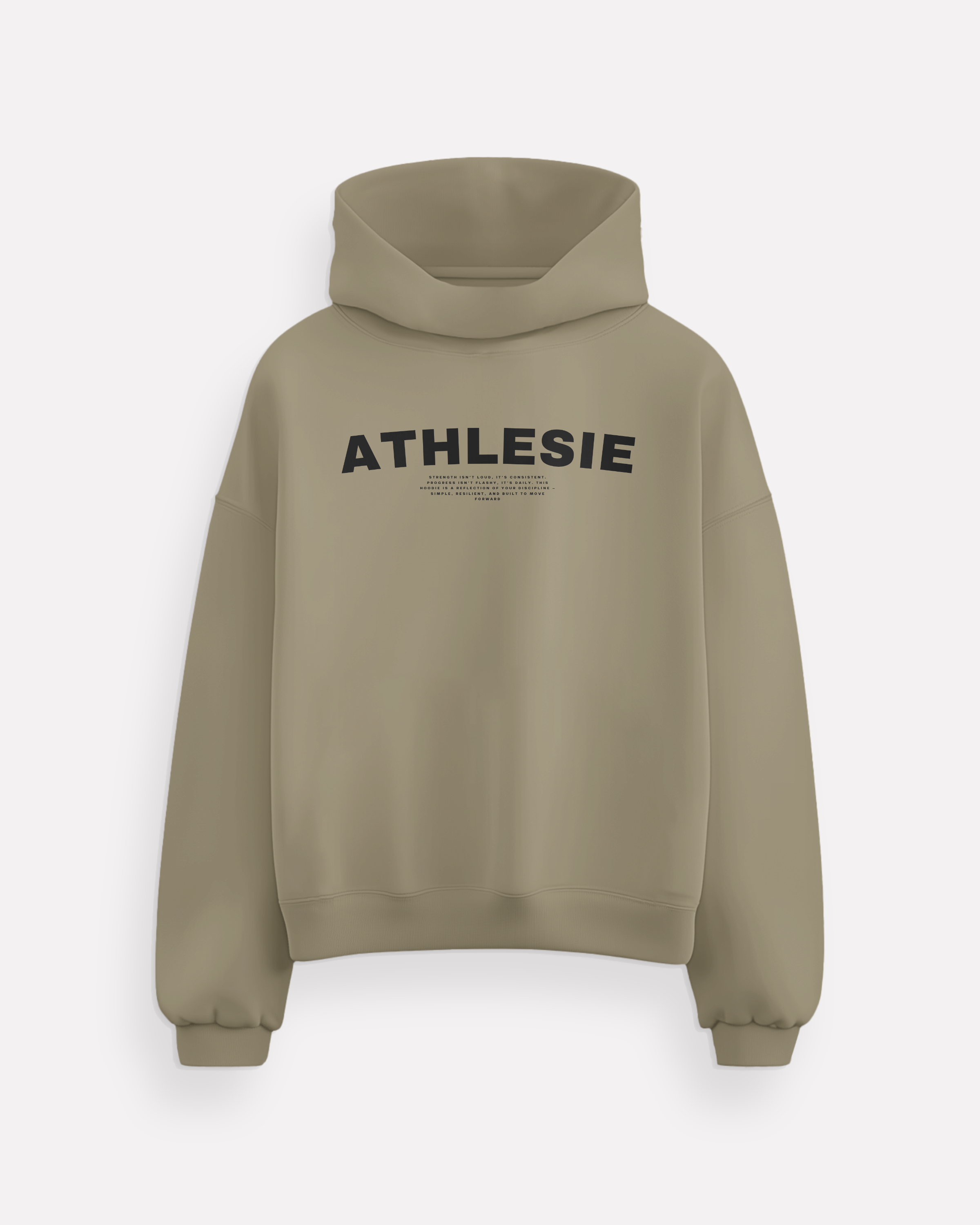 Essential Hoodie Faded Taupe